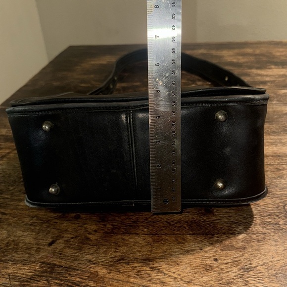 COACH Vintage Stewardess Bag glovetanned leather converts shoulder to crossbody - Picture 9 of 16